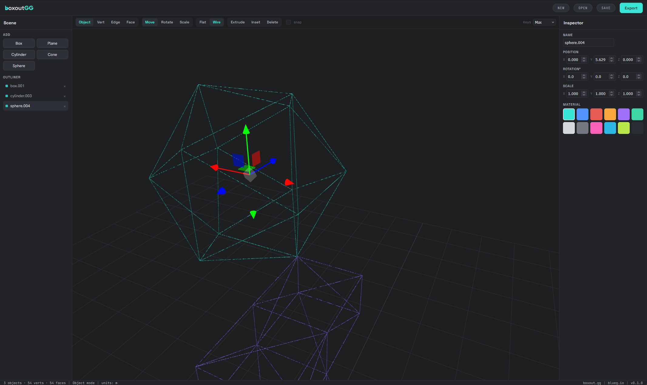 BoxoutGG low poly workflow